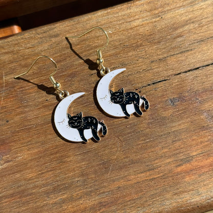 Self Care Cats Earrings