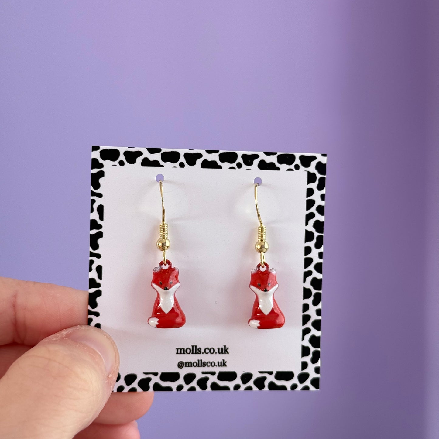 Holly custom earrings