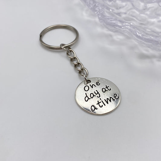 ‘One Day At A Time’ Keyring