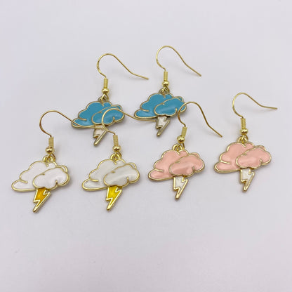 Lightning Cloud Earrings