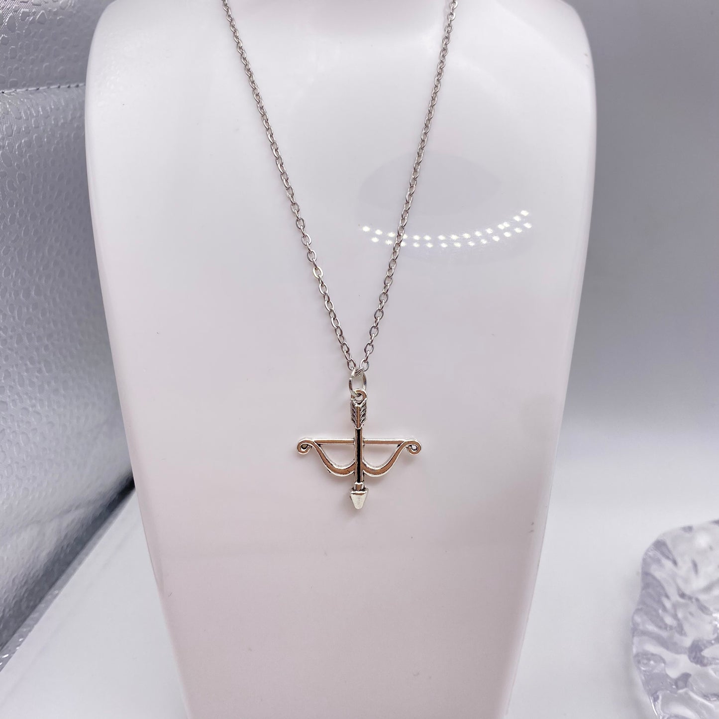 Bow and Arrow Necklace