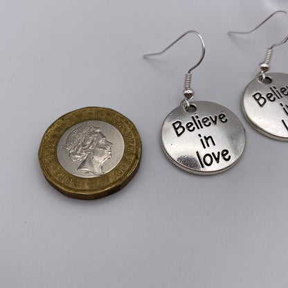 ‘Believe In Love’ Earrings