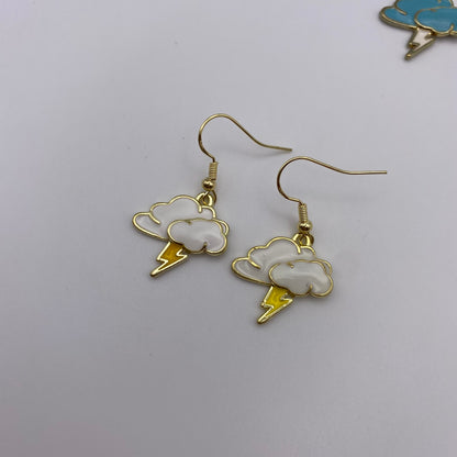 Lightning Cloud Earrings