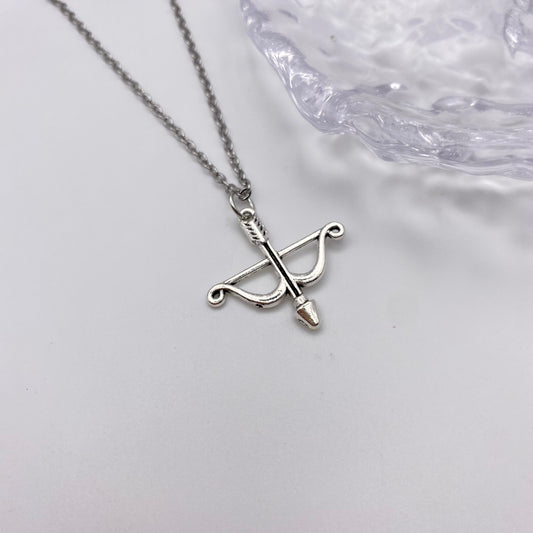 Bow and Arrow Necklace