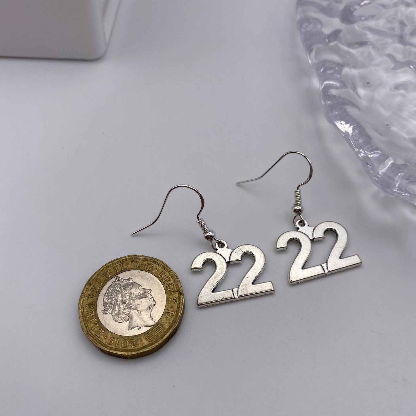 22 Number Earrings