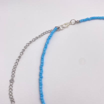 Blue Beaded Necklace