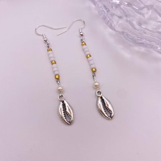 Shell Drop Earrings