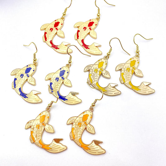 Koi Fish Earrings