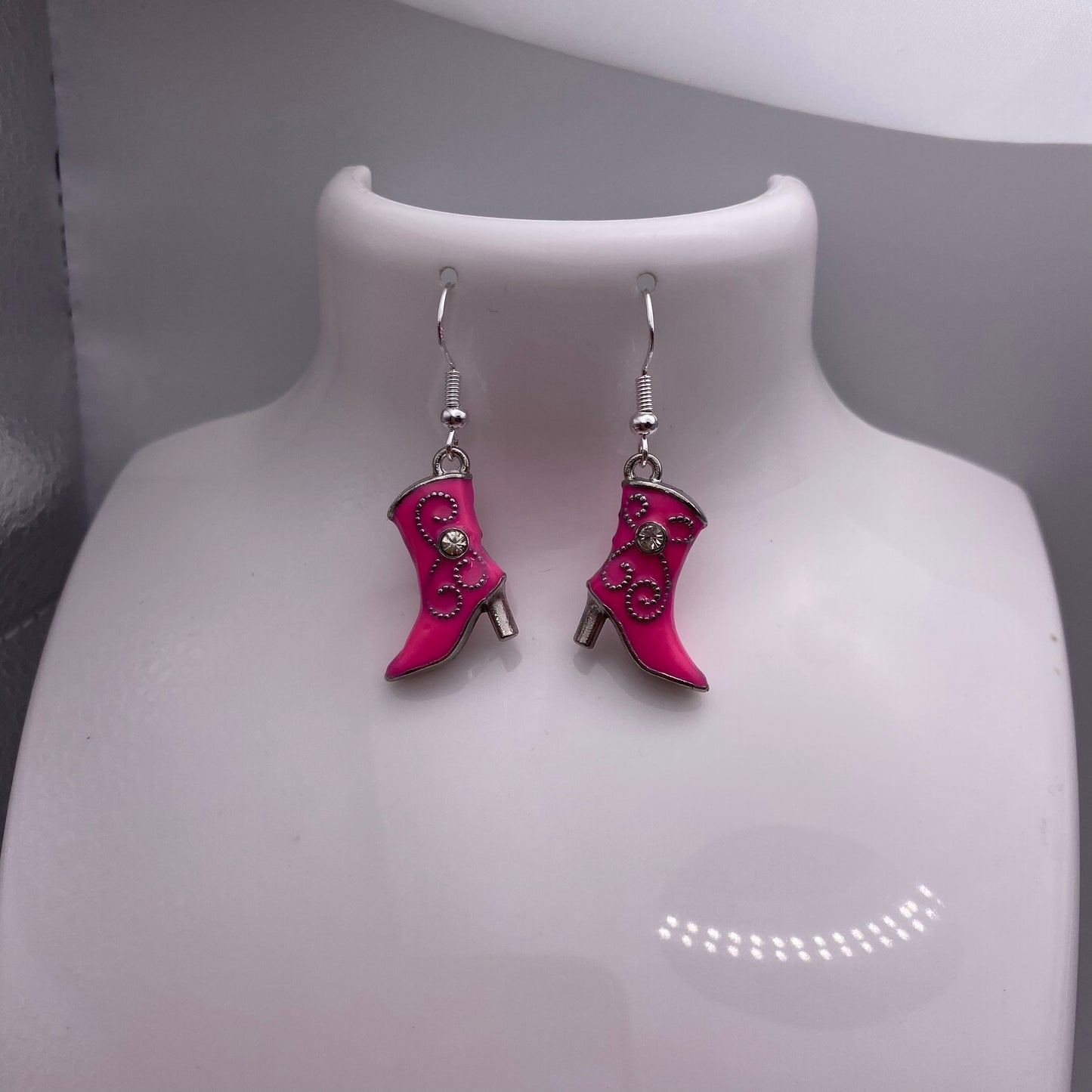 Colourful Cowboy Boots Earrings