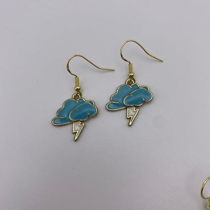 Lightning Cloud Earrings