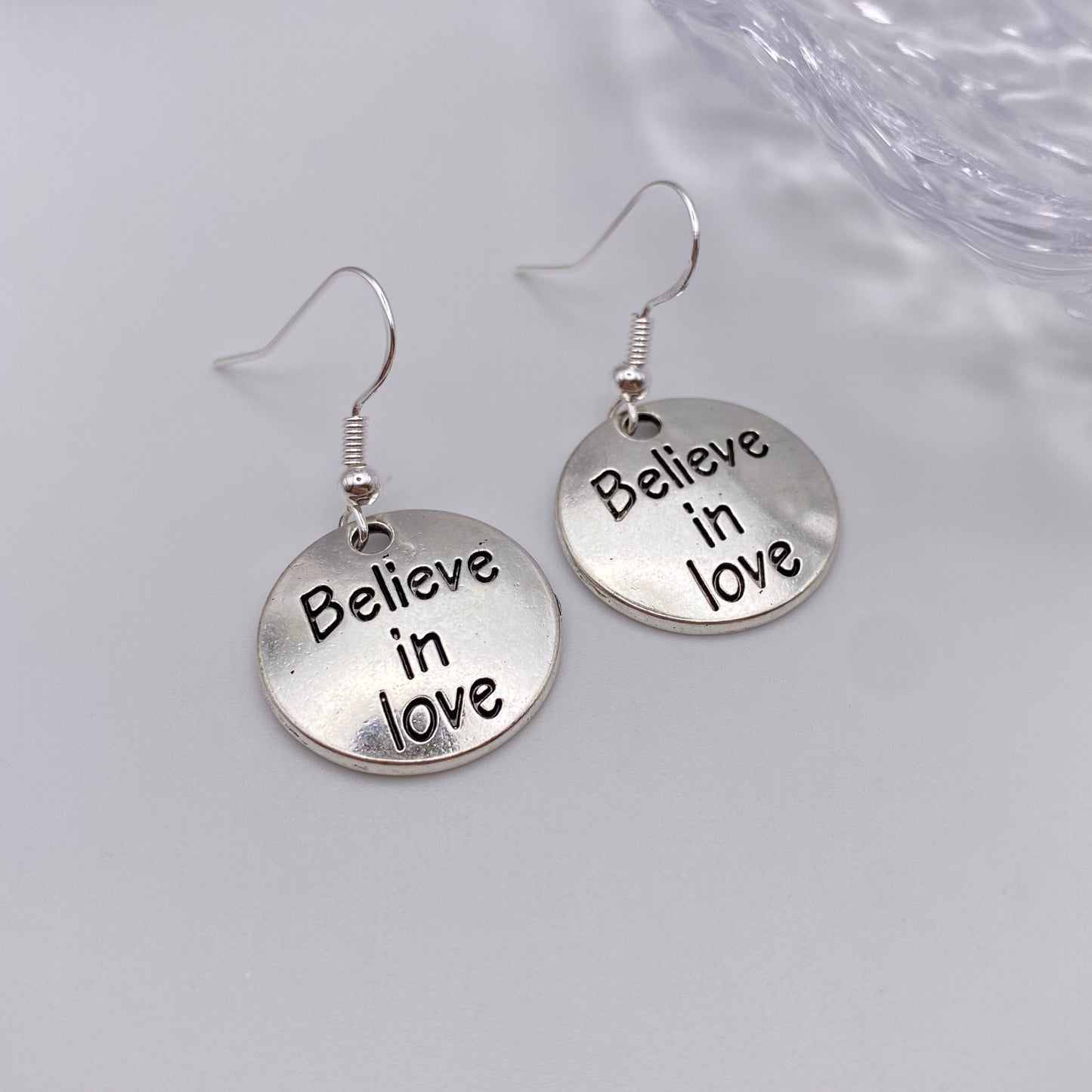 ‘Believe In Love’ Earrings