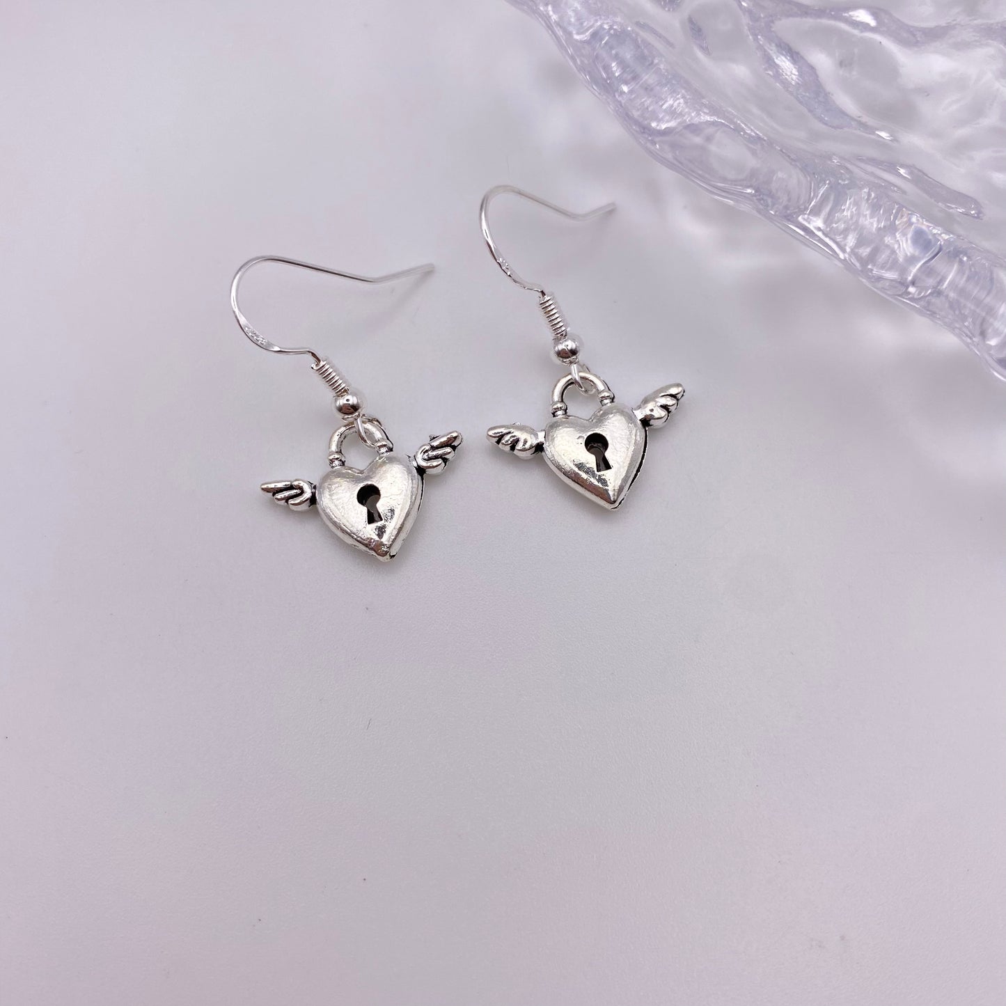 Flying Lock Earrings