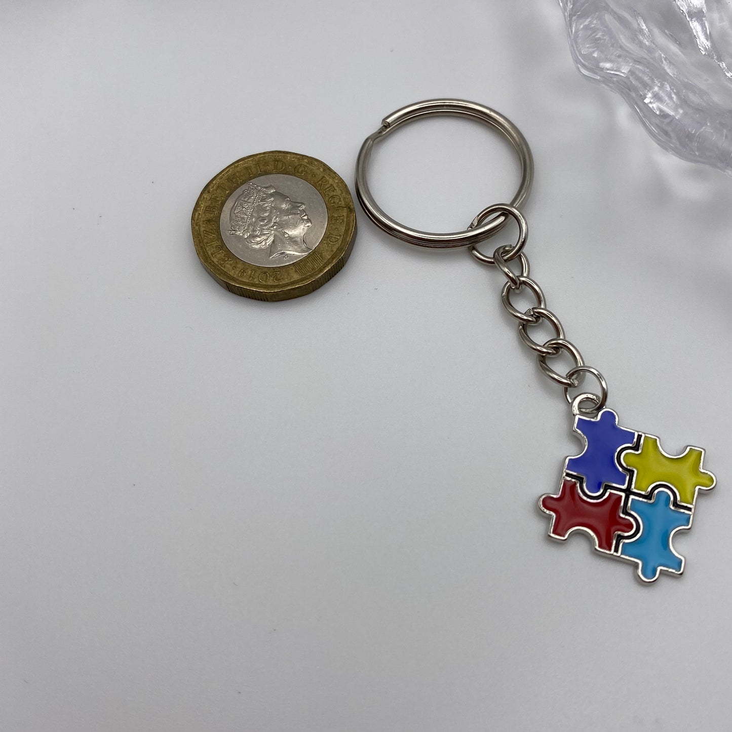 Jigsaw Puzzle Keyring