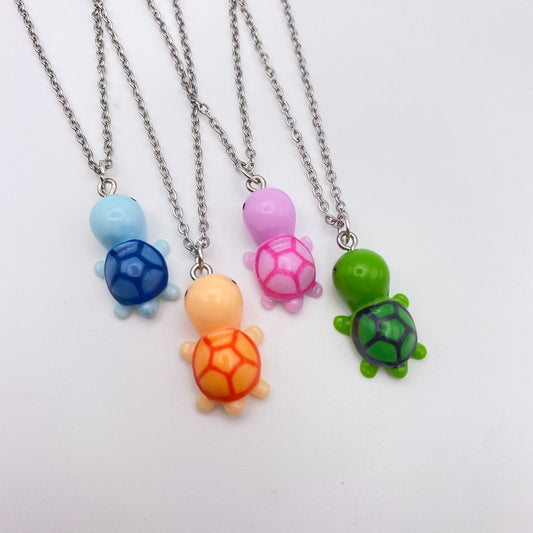 Colourful Turtle Necklace