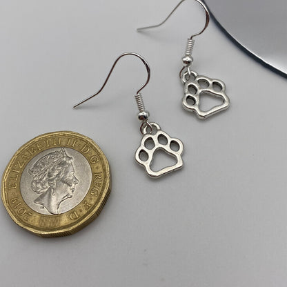 Paw Print Earrings