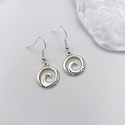 Wave Swirl Earrings