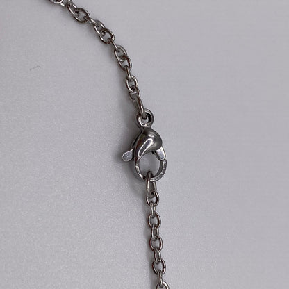 Silver Mother and Child Necklace