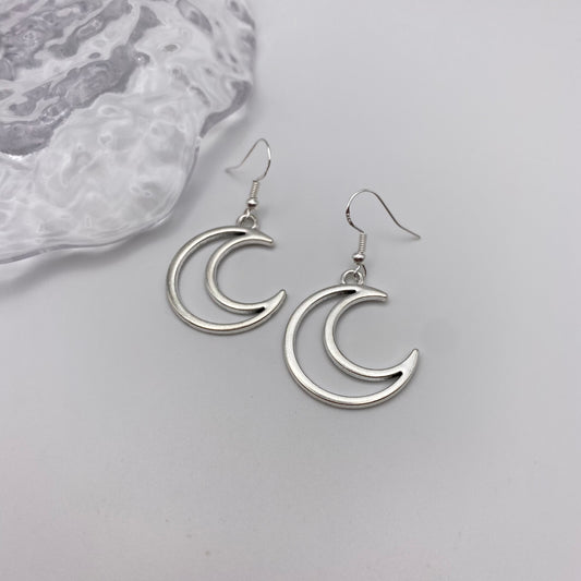 Big Moon Earrings