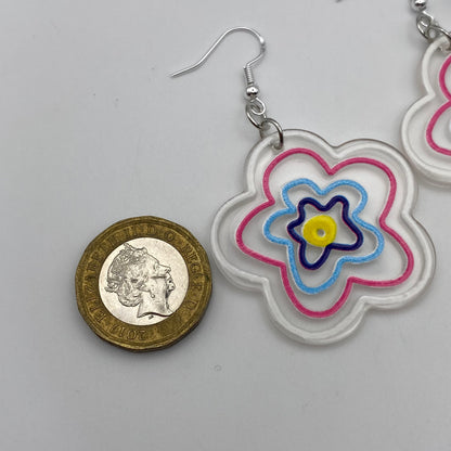 Groovy Flower Earrings