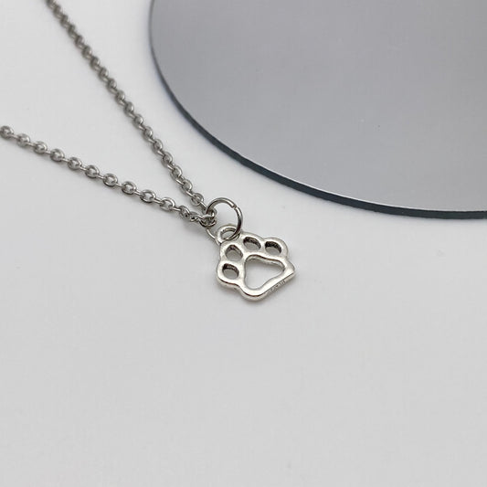 Paw Print Necklace