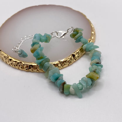 Turquoise Crystal Bracelet