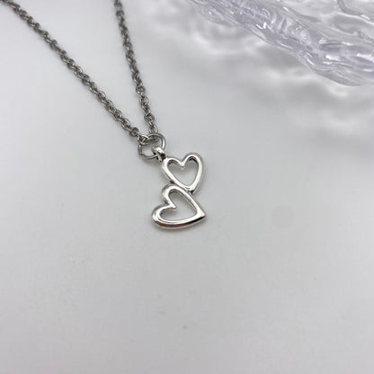 Double Hearts Necklace