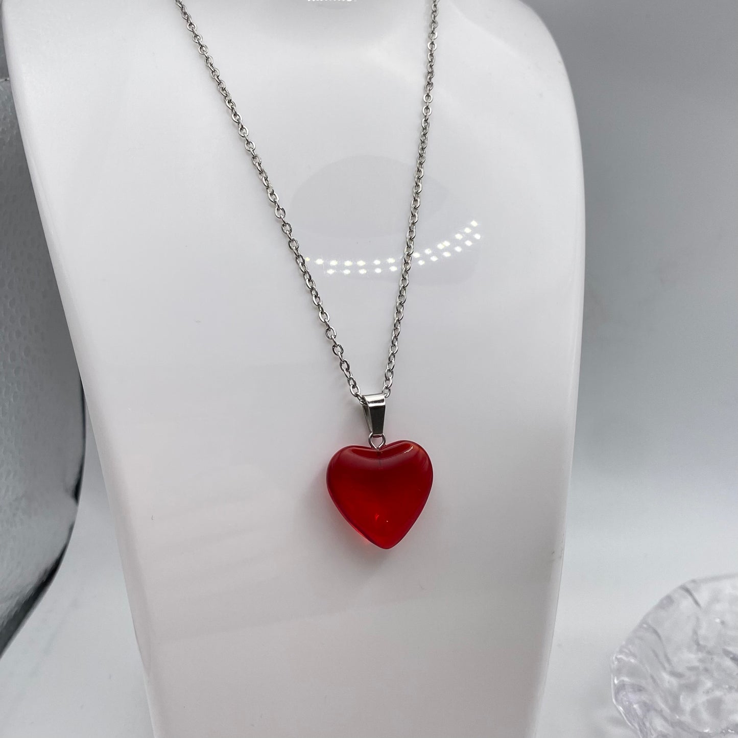 Red Heart Necklace