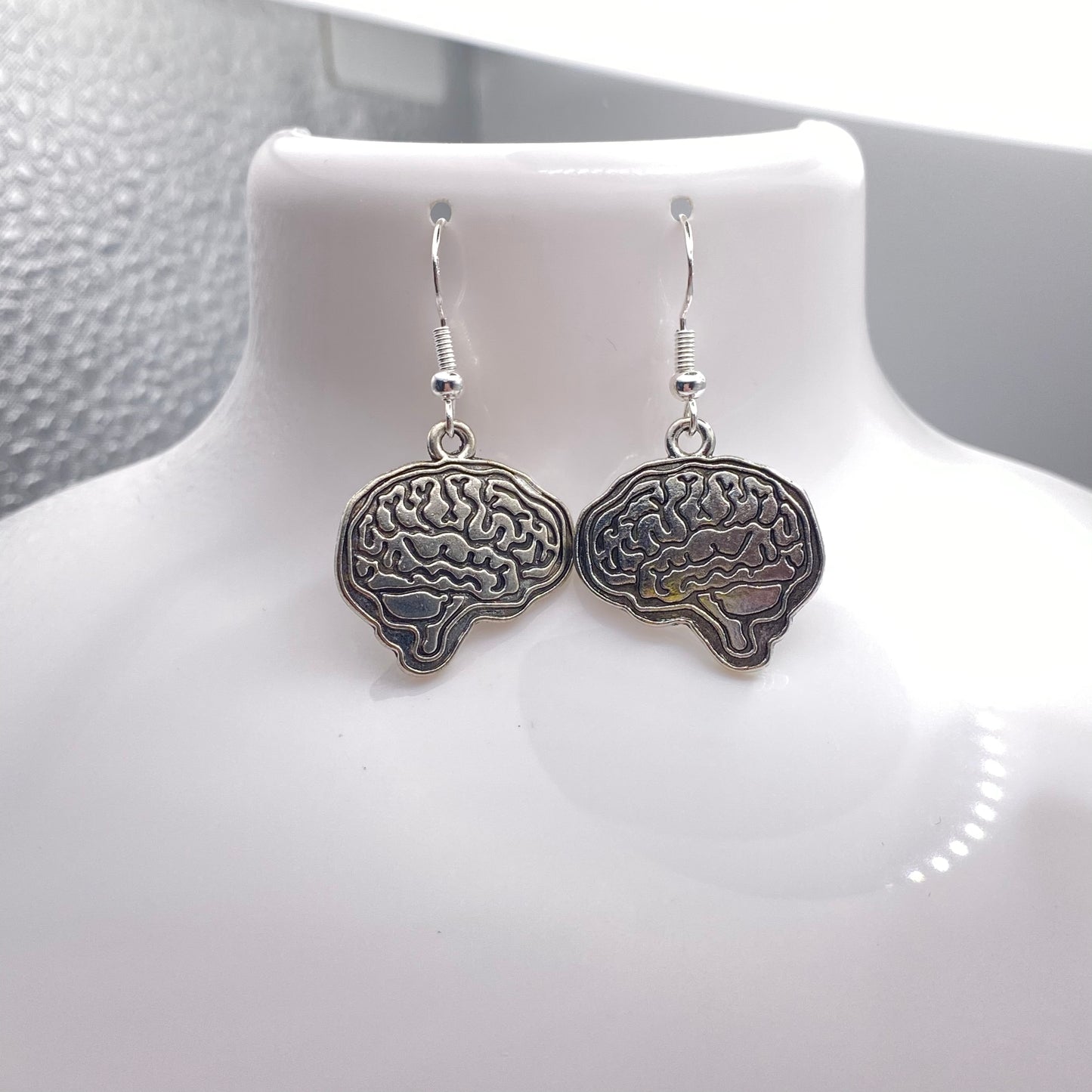 Brain Earrings