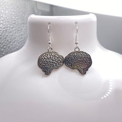 Brain Earrings