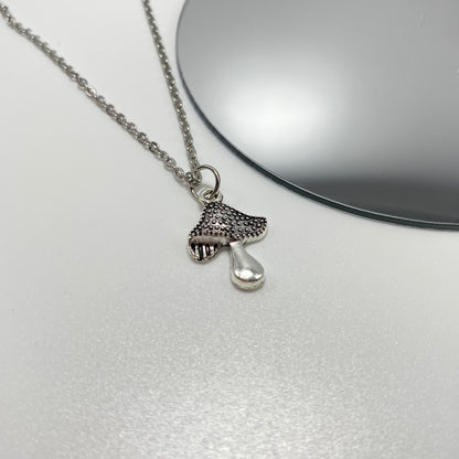 Small Mushroom Necklace