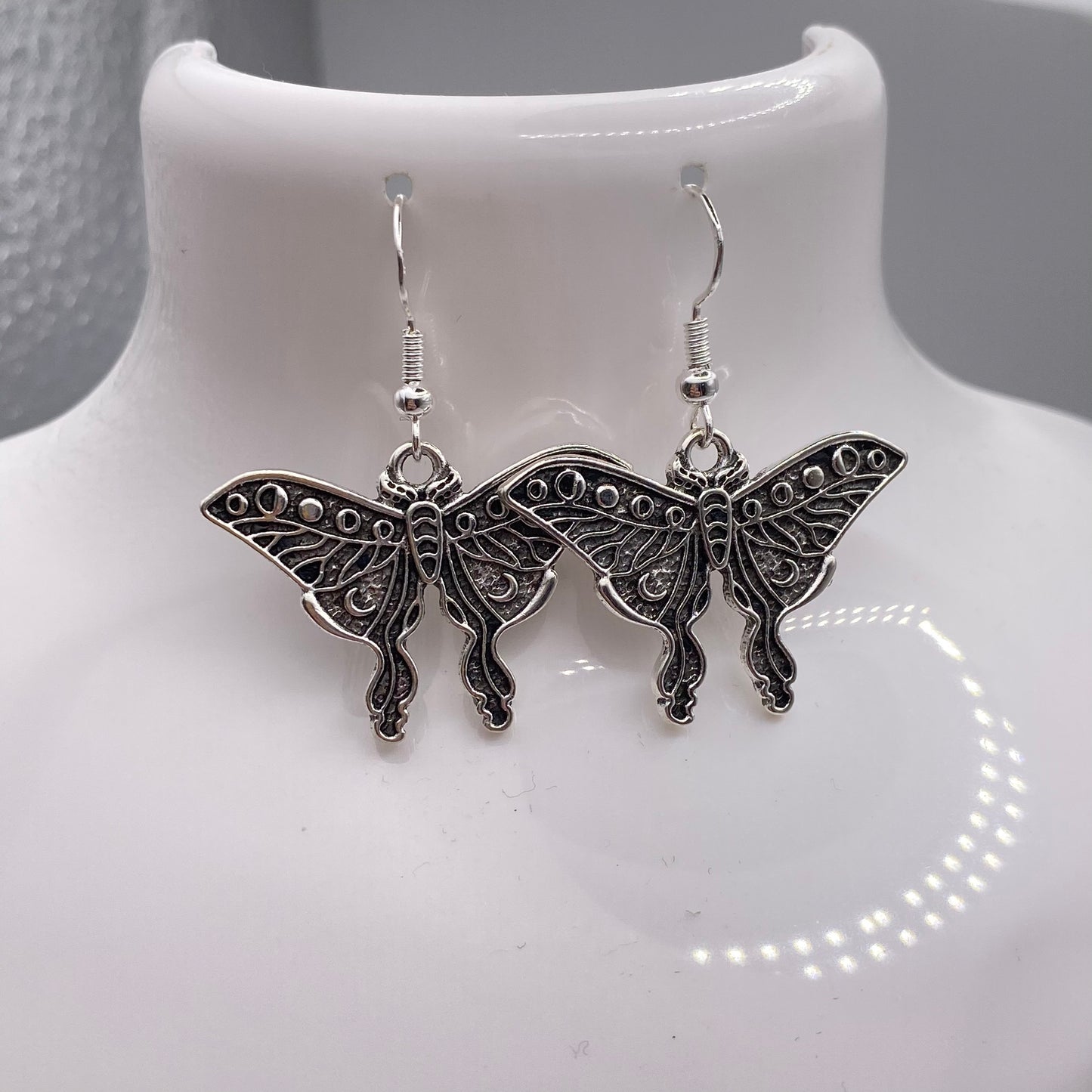 Lunar Magic Butterfly Moth Earrings