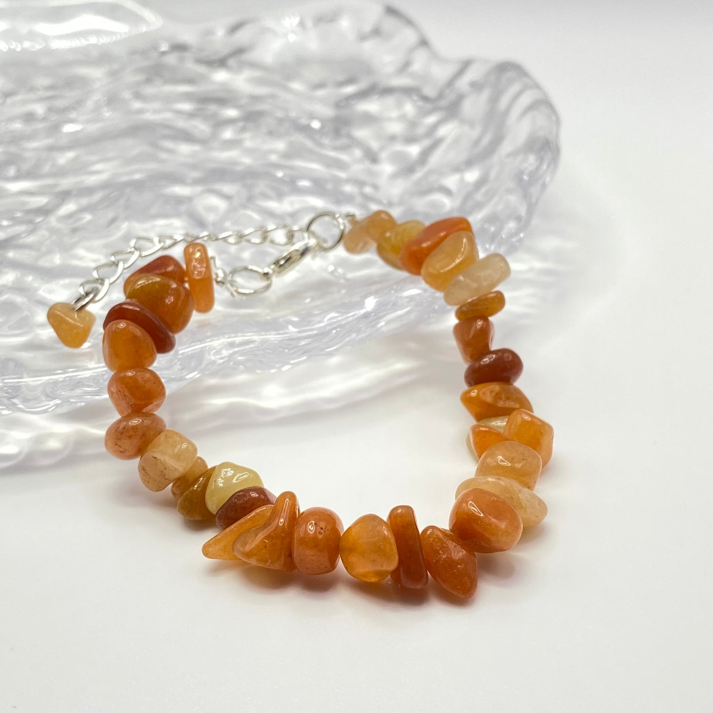 Yellow Agate Crystal Bracelet