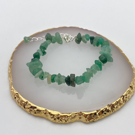 Green Aventurine Crystal Bracelet