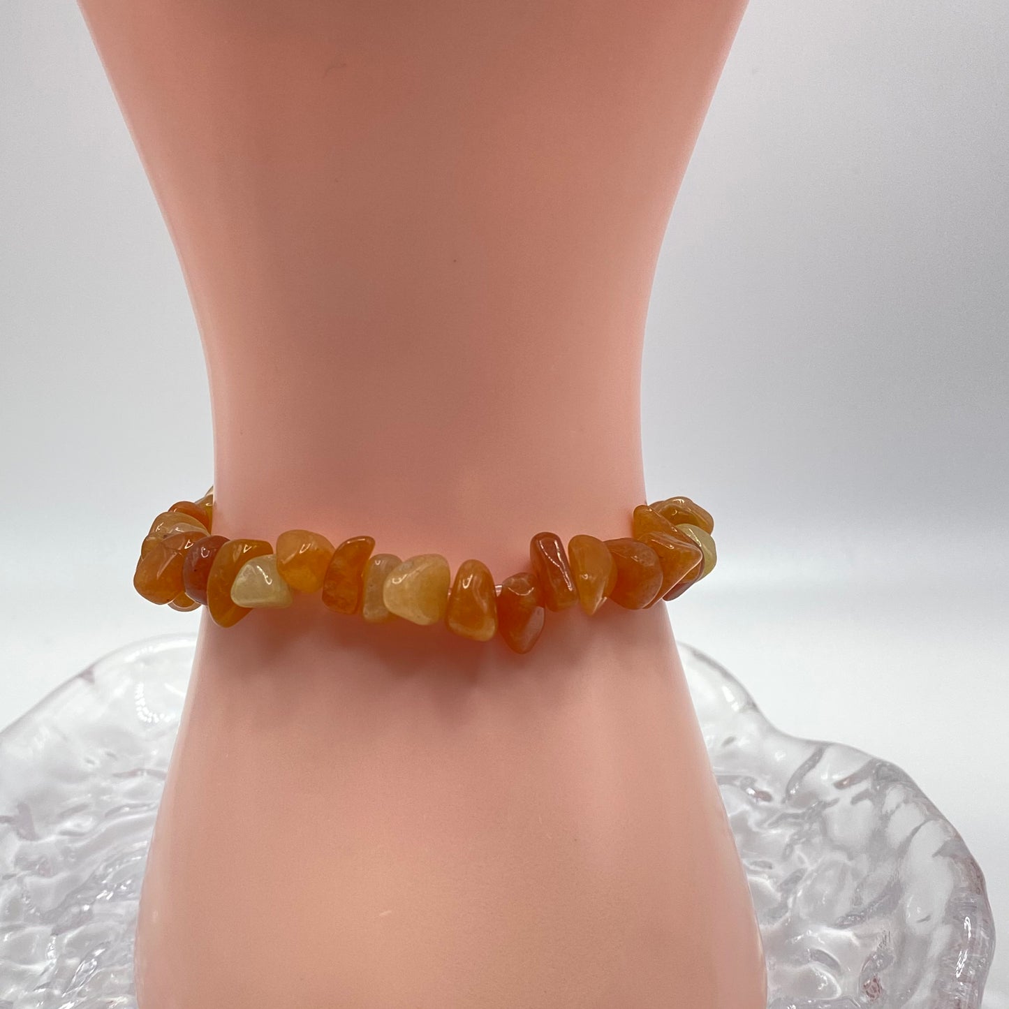 Yellow Agate Crystal Bracelet