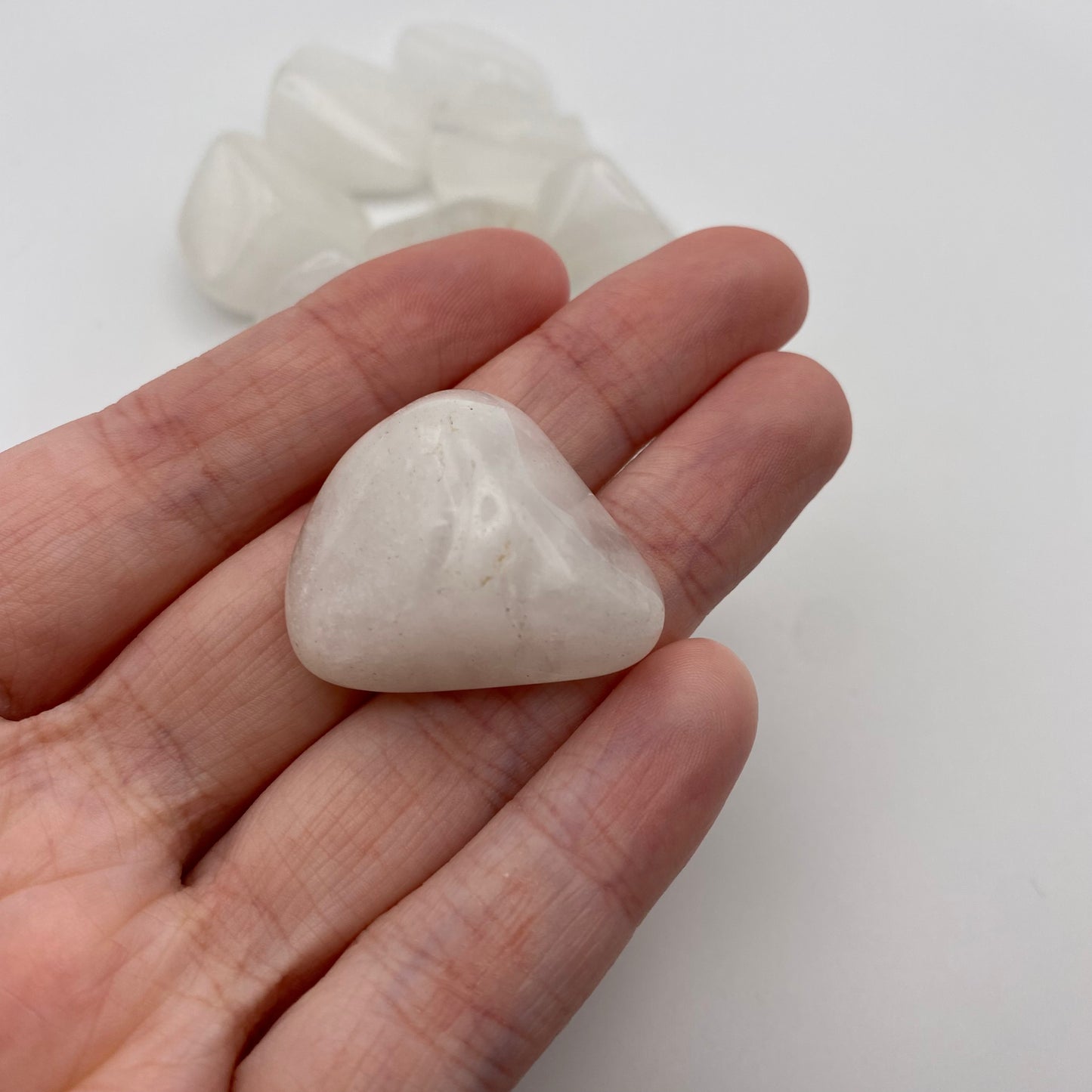 Snow Quartz Crystal Tumble