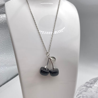 Black Cherry Necklace