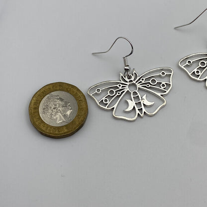 Big Moth Earrings