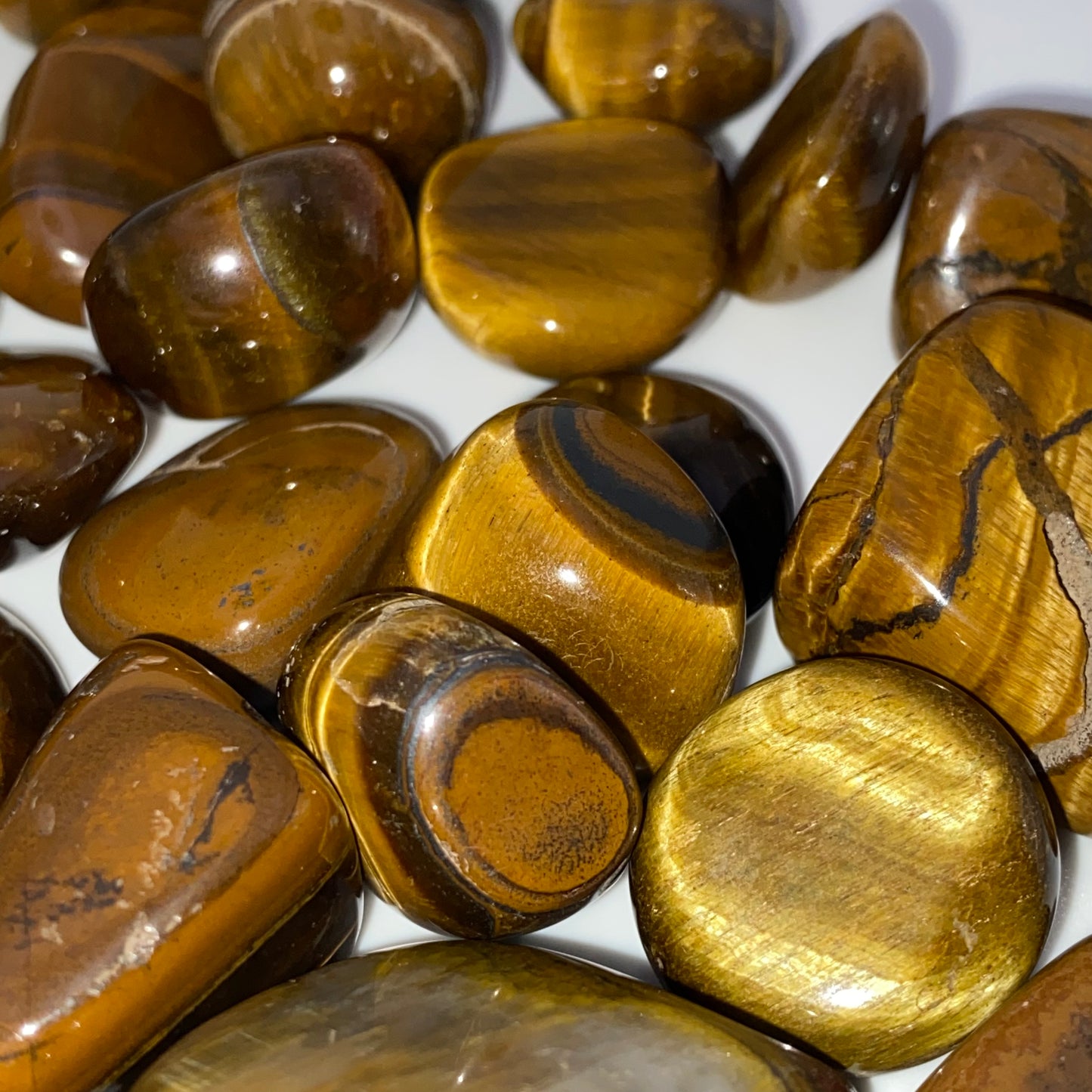 Tiger’s Eye Crystal Tumble