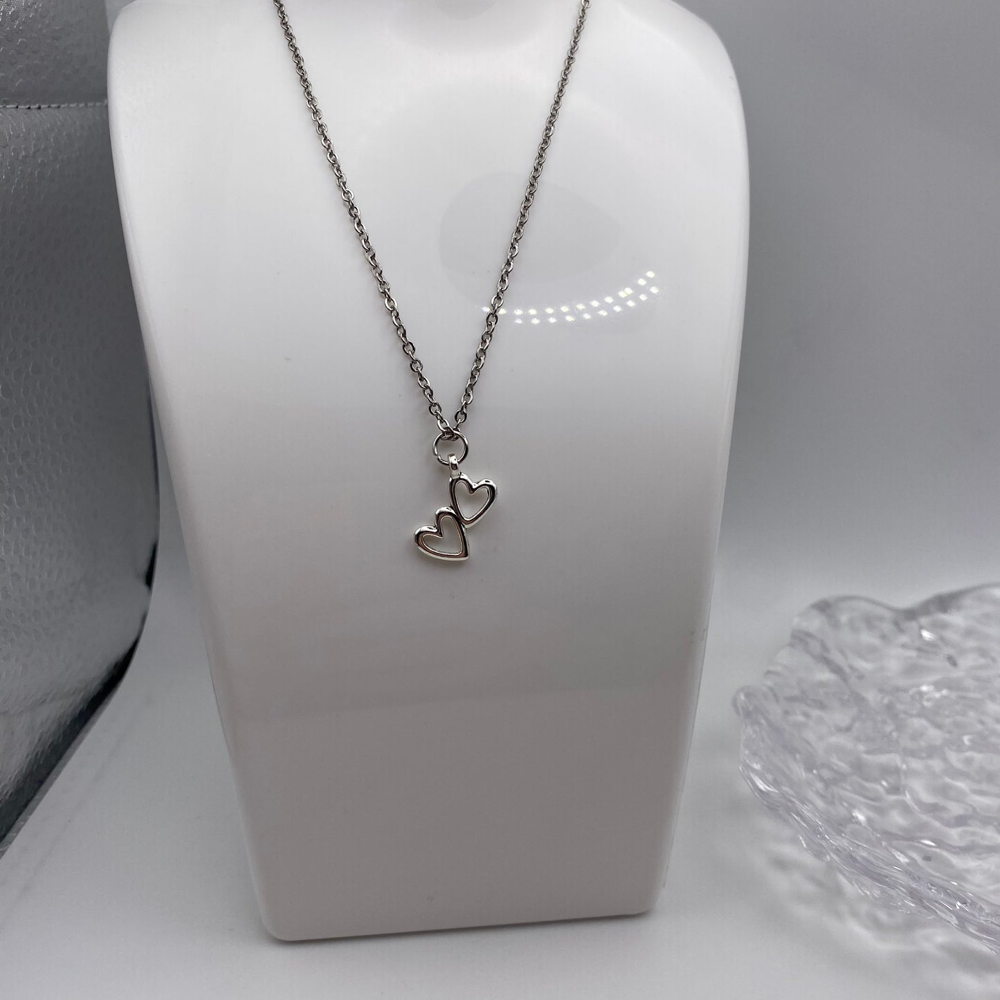 Double Hearts Necklace