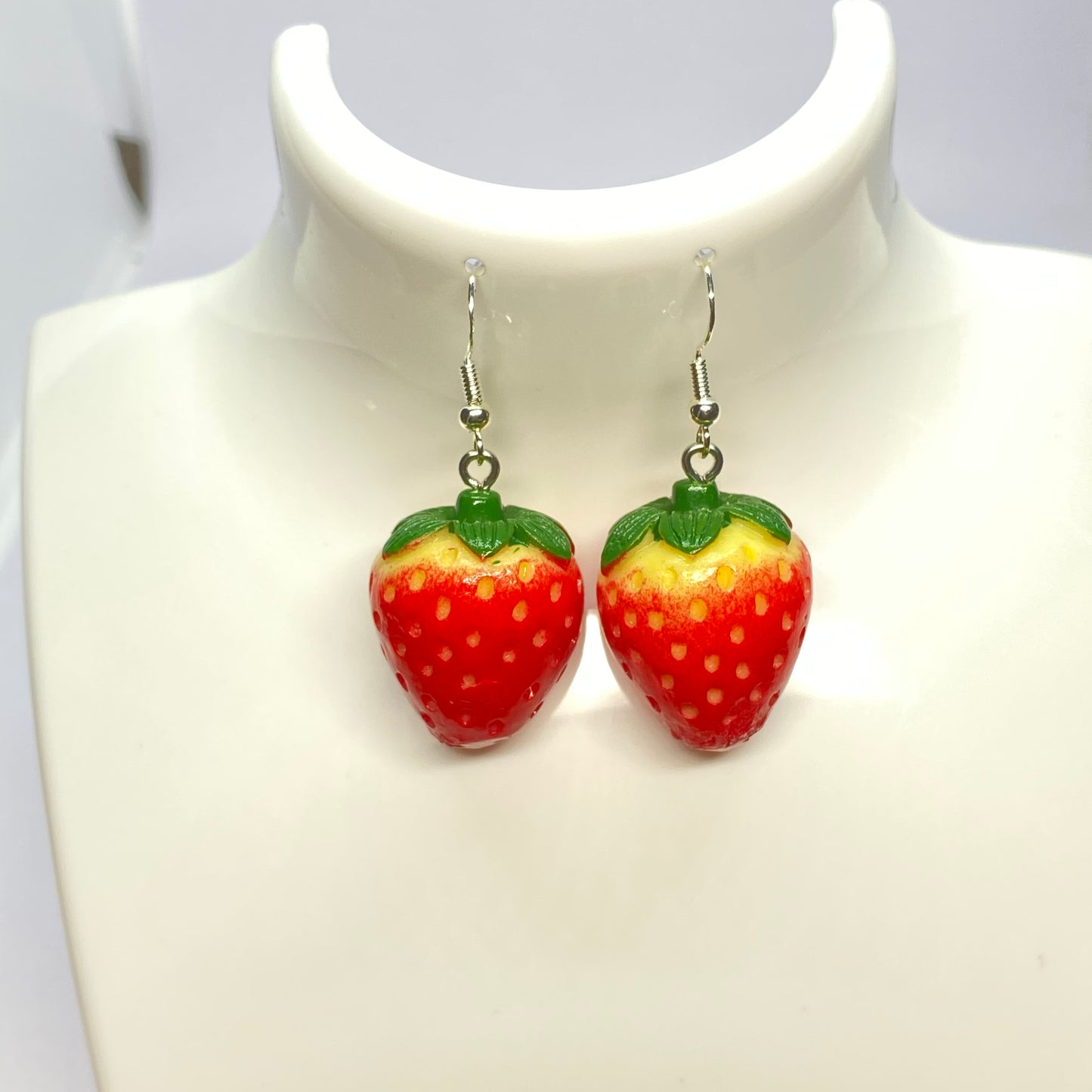 Strawberry Earrings (bigger size)