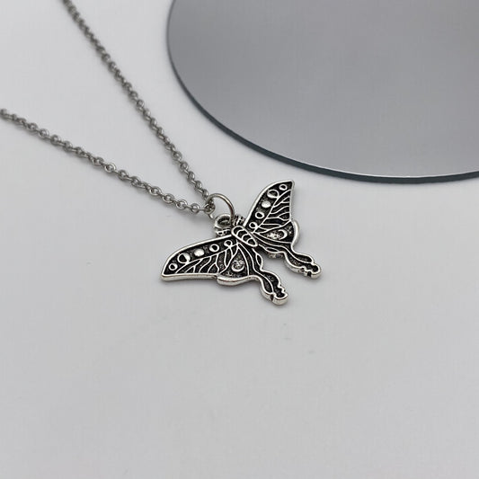 Lunar Magic Butterfly Moth Necklace