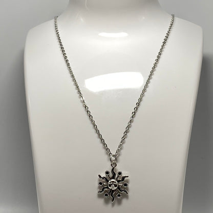 Sun Face Necklace