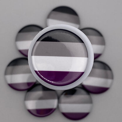 Asexual Flag Pride Badge