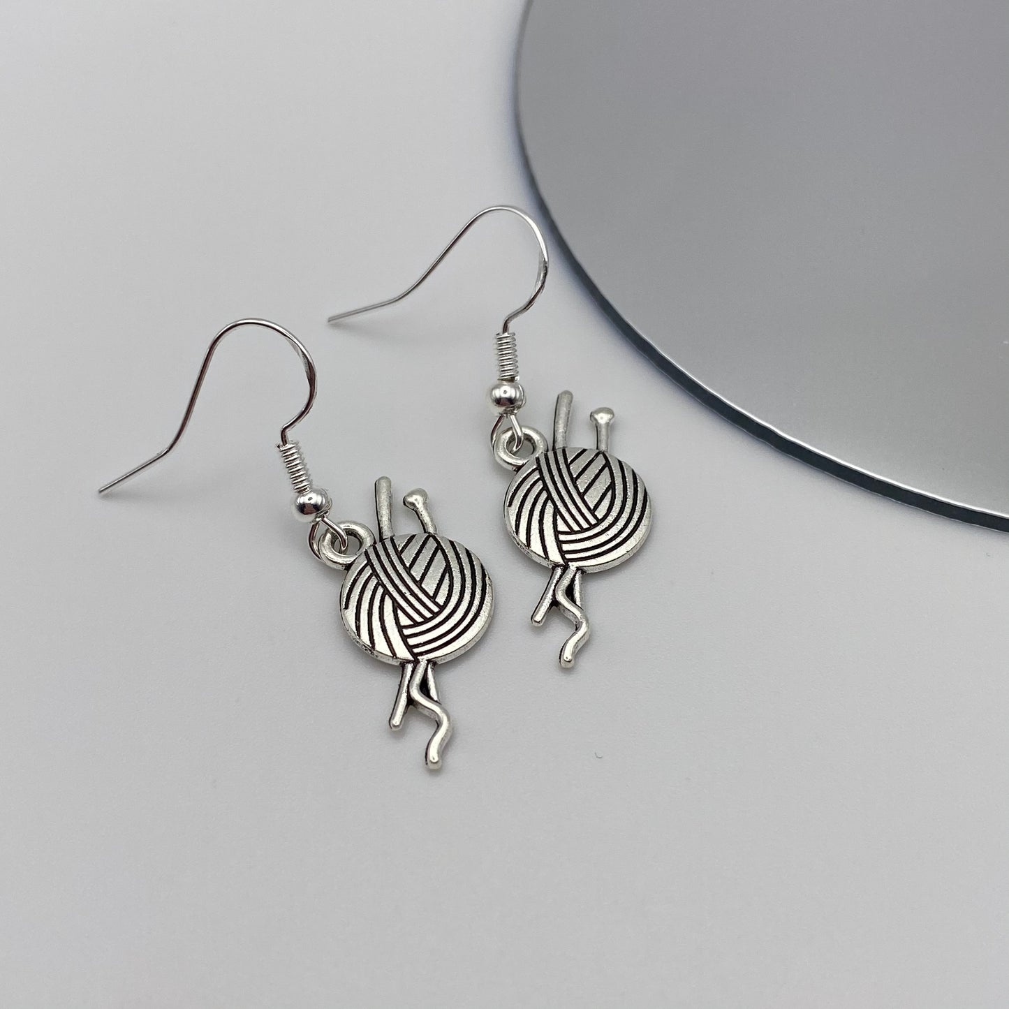 Knitting Needles Earrings