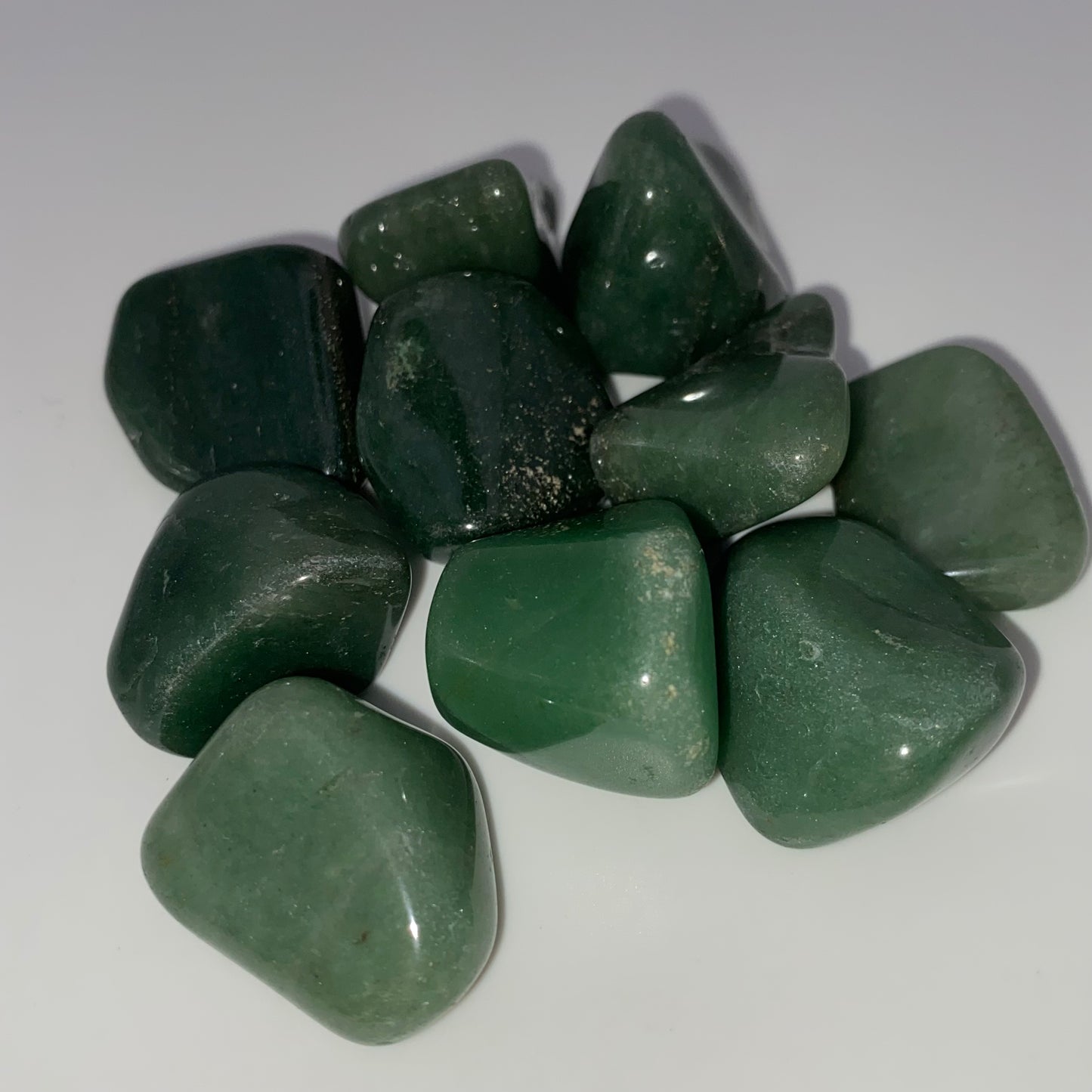 Dark Green Aventurine Crystal Tumble