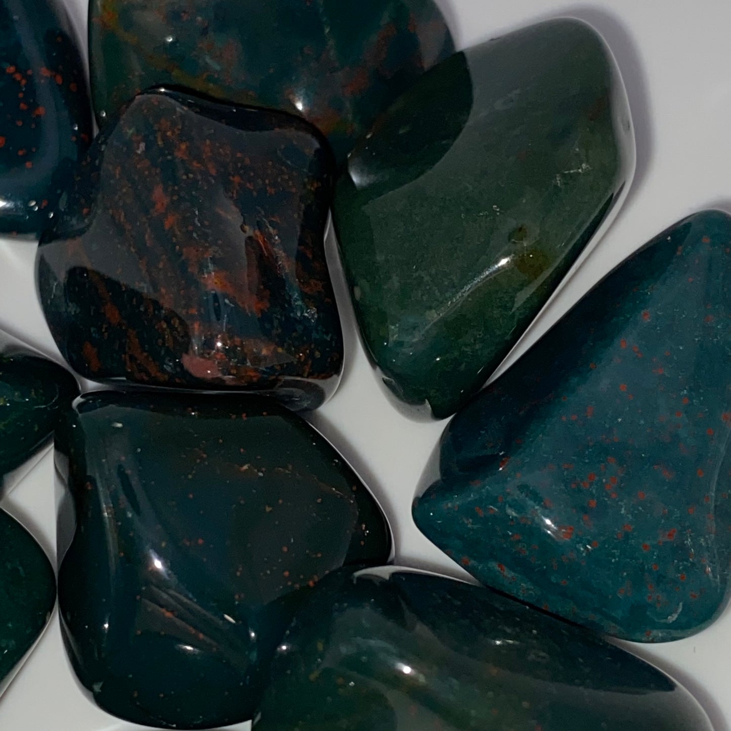 Bloodstone Crystal Tumble