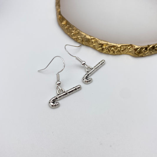 Candy Cane Earrings