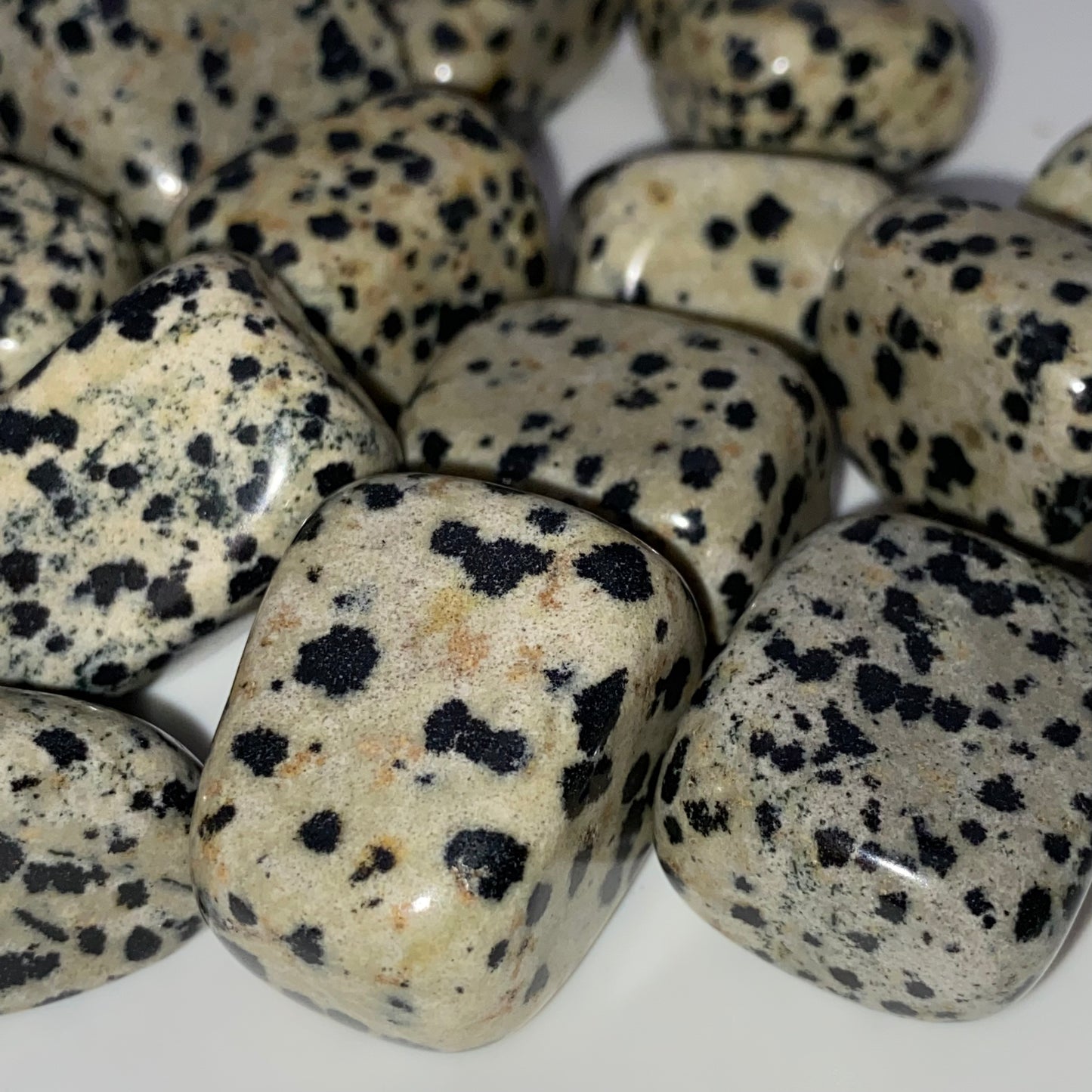 Dalmatian Jasper Crystal Tumble