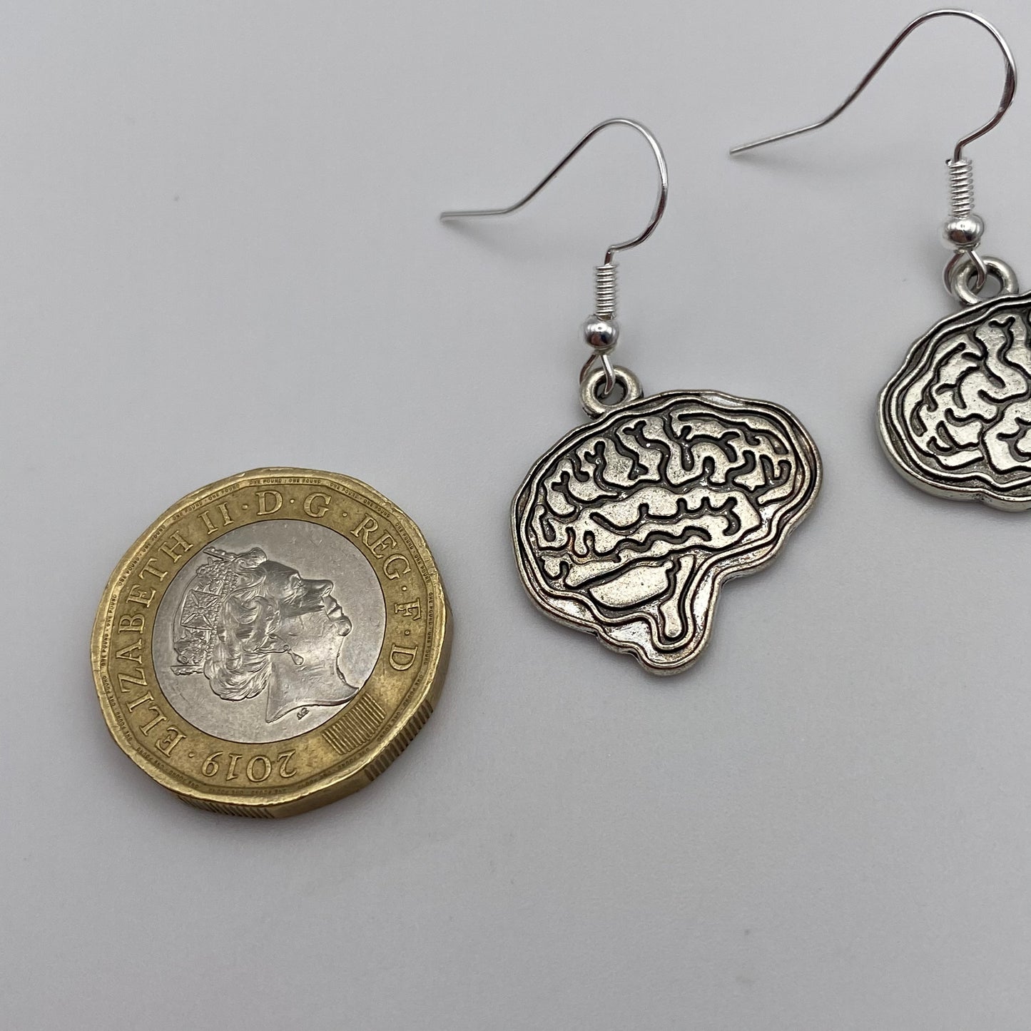 Brain Earrings