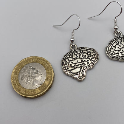 Brain Earrings
